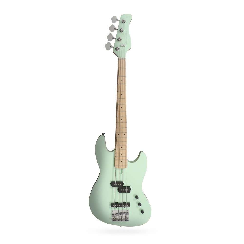 Sire U5 short scale bass in mint green