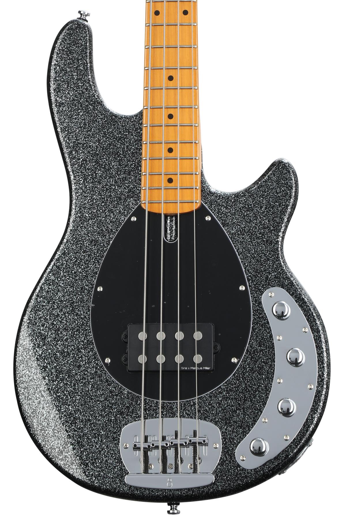 Sire Z3 in black sparkle with StingRay-style humbucker